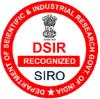 DSIR SIRO logo — Department of Scientific and Industrial Research recognition, Ministry of Science India